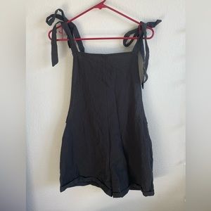 Black shorts romper